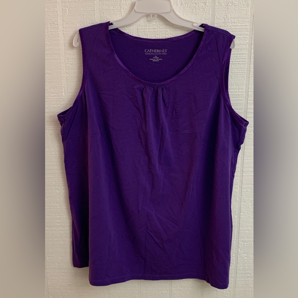 ⭐️Women’s Catherine’s Suprema Collection Tank Top Size 2X